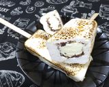 【変身】バニラ→ストロベリーチーズアイス作り方18写真