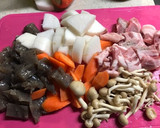 【作り置き】計量簡単！豚バラ肉で筑前煮風作り方1写真
