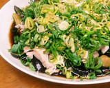 お母はんの豚肉とお茄子の甘酢たれ作り方16写真