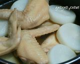 定番作りおきおかずに☆手羽先と大根の煮物作り方9写真