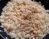 まかないランチ♪黄金のレタスチャーハン作り方5写真