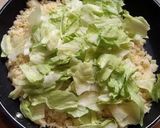 まかないランチ♪黄金のレタスチャーハン作り方6写真