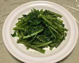 空芯菜のおひたし☆中華風作り方4写真
