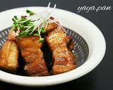 めんつゆで簡単☆てりてり豚角煮作り方6写真