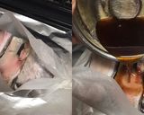 韓国風♡マグロのカマのホイル包み焼き作り方2写真
