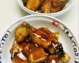 簡単♪高野豆腐の肉ｼｿ巻と茄子の甘酢あん作り方9写真