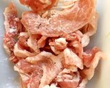 簡単ランチ♡目玉焼きのっけピリ辛豚マヨ丼作り方3写真