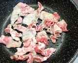 簡単ランチ♡目玉焼きのっけピリ辛豚マヨ丼作り方5写真