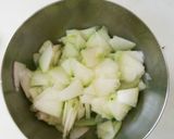冬瓜のゴマ醤油和え作り方2写真