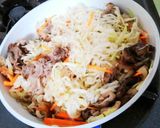 牛肉こま入り切り干し大根の煮付け作り方4写真