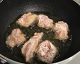 米粉で作る☆唐揚げのさっぱり玉ねぎ乗せ☆作り方4写真