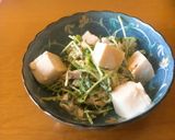 豆苗とチキンのサラダ☺️作り方6写真
