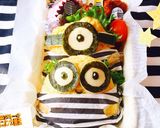 ミニオン オムライス弁当作り方3写真