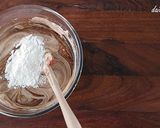 チョコレートラズベリー ケーキ作り方8写真
