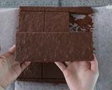 チョコレートラズベリー ケーキ作り方12写真