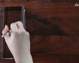 チョコレートラズベリー ケーキ作り方13写真