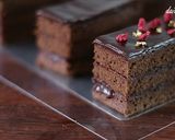 チョコレートラズベリー ケーキ作り方17写真