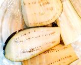 レンジで♪茄子・豚・もやしのピリ辛蒸し作り方1写真