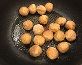 冷凍肉だんごの、チーズ、トマト煮込み！作り方4写真