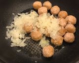 冷凍肉だんごの、チーズ、トマト煮込み！作り方5写真
