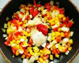 エビとパプリカの旨辛炒め☀作り方8写真