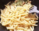 簡単★エビとポテトのジェノベーゼペンネ♬作り方7写真