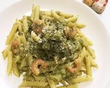 簡単★エビとポテトのジェノベーゼペンネ♬作り方8写真