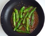 ししとうの味噌炒め作り方3写真