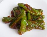 ししとうの味噌炒め作り方4写真