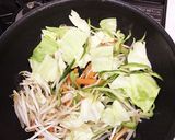 我が家流☆塩焼きそば作り方5写真