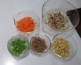 かやくご飯作り方1写真