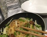 野菜とテリヤキミートボールスパゲティ作り方6写真