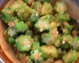 錆びない体へゴマ習慣＊オクラの胡麻和え作り方4写真