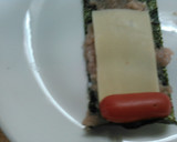 ウィンナーとチーズと鶏肉と海苔の揚げ物作り方3写真