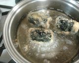 ウィンナーとチーズと鶏肉と海苔の揚げ物作り方5写真