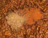 マ〜とラ〜がきいた肉味噌作り方10写真
