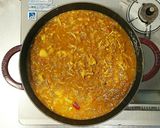 STAUBで作る無水チキンカレー作り方4写真