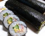 たらこと三つ葉のお手軽チキンの太巻き作り方13写真