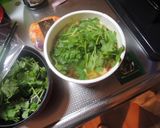 カップ麺＆パクチー作り方3写真
