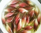 茗荷と身欠き鰊の和え物作り方1写真