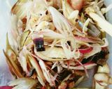 茗荷と身欠き鰊の和え物作り方4写真