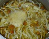 朝食モロヘイヤとエノキ なめこのお味噌汁作り方4写真