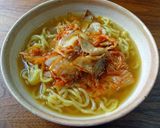 とても美味しい豚キムチラーメン作り方4写真