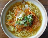 とても美味しい豚キムチラーメン作り方5写真
