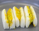 【離乳食完了期】かぼちゃの手づかみサンド作り方6写真