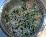 かき揚げ②~新生姜と三つ葉とエビ~作り方2写真