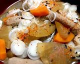居酒屋風 簡単モツ煮作り方8写真