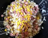 スパムと大根とコーンの炊き込みご飯作り方6写真