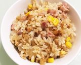 スパムと大根とコーンの炊き込みご飯作り方7写真