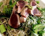 鰹たたき蕎麦(^^)作り方4写真